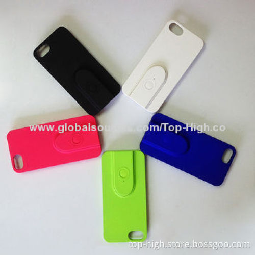 2014 Best Gift Mobile-phone Wireless Bluetooth Shutter Case for iPhone5/5s USB Charger